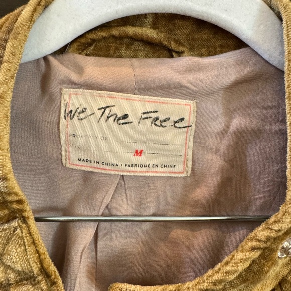 Free People velvet jacket - Picture 3 of 3